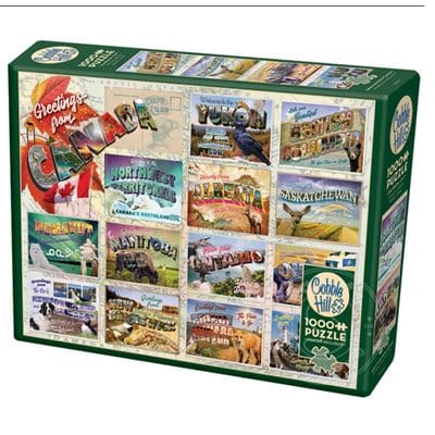 1000pc Greetings from Canada Puzzle image 0